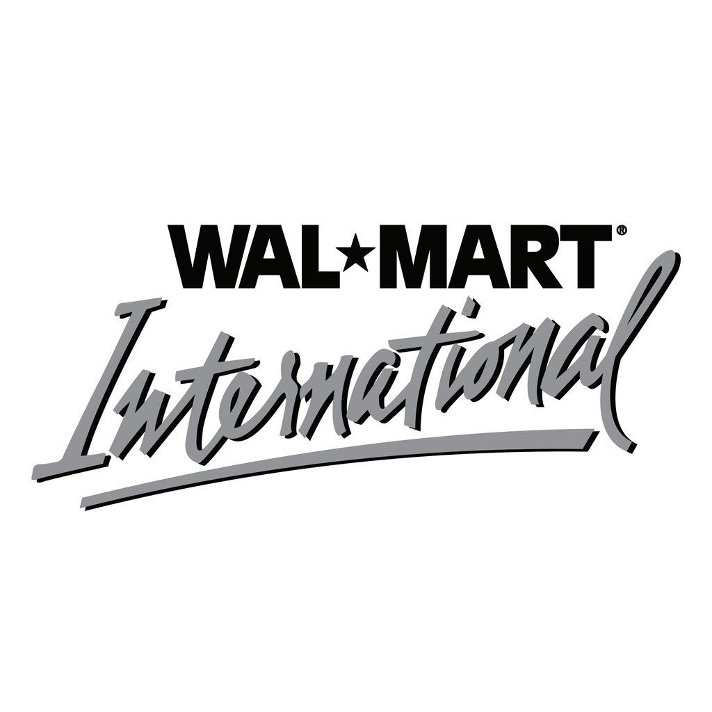 Wal-Mart International logotype, transparent .png, medium, large