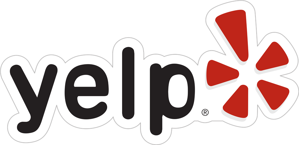 Yelp logotype, transparent .png, medium, large