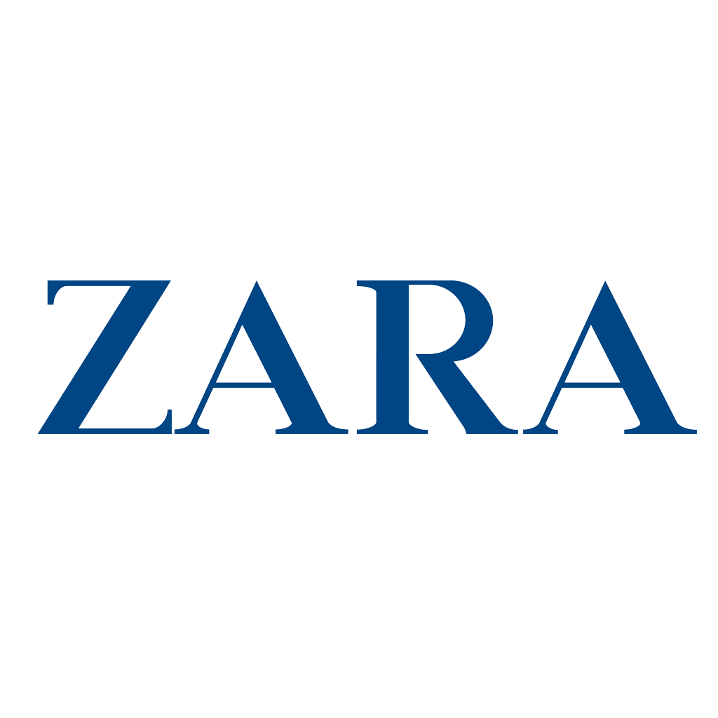 Zara logotype, transparent .png, medium, large