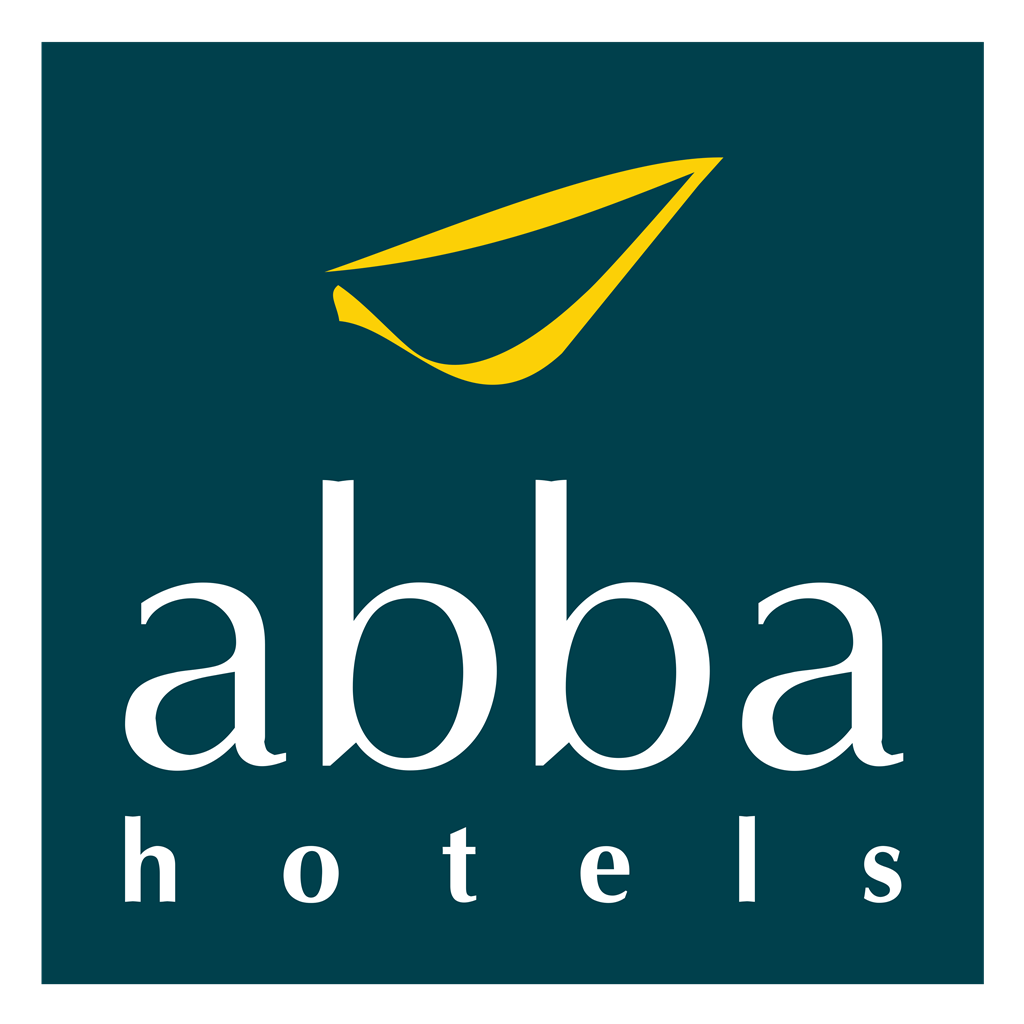 Abba Hotels logotype, transparent .png, medium, large