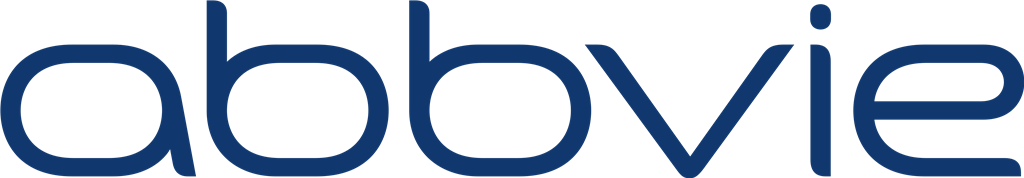 AbbVie logotype, transparent .png, medium, large
