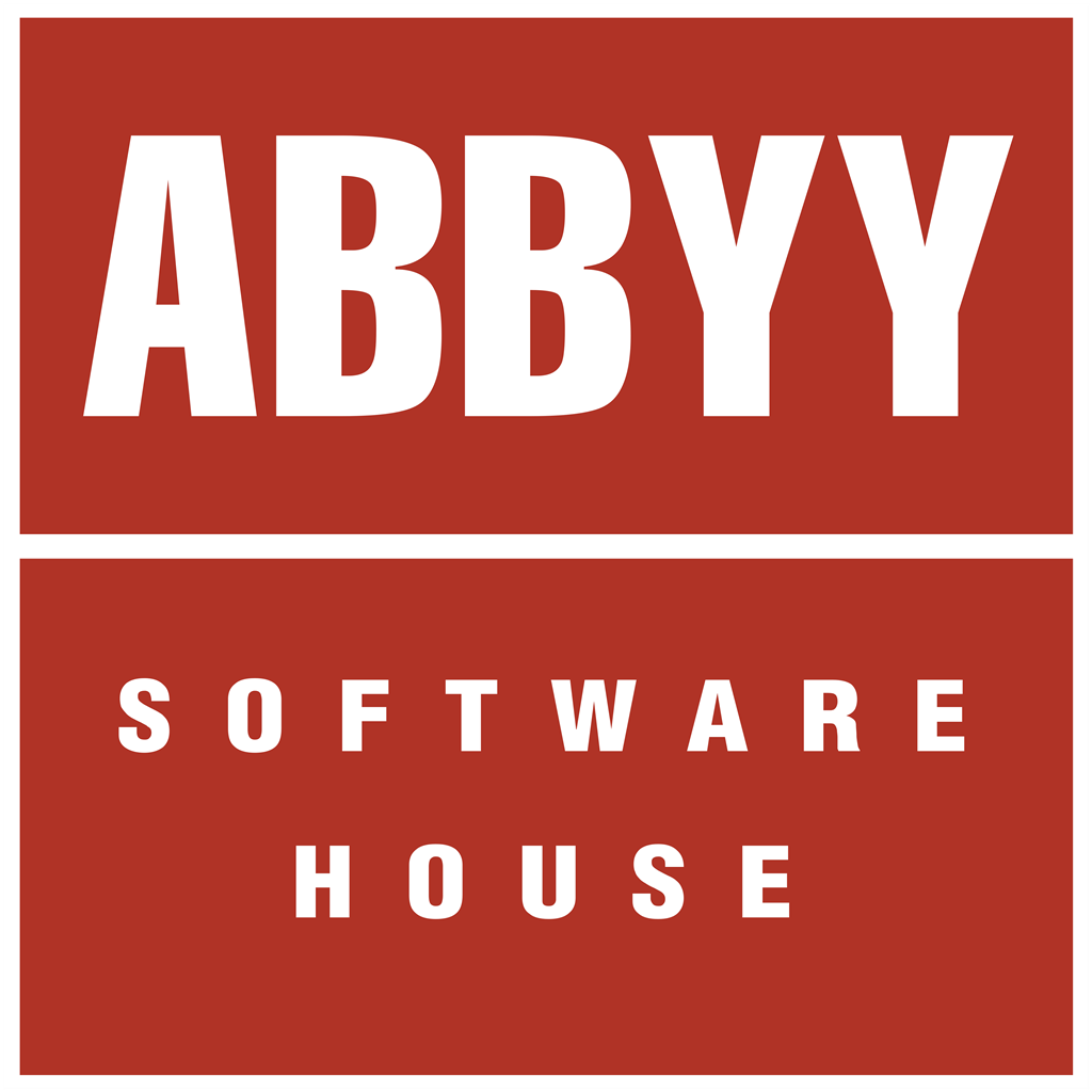 ABBYY logotype, transparent .png, medium, large