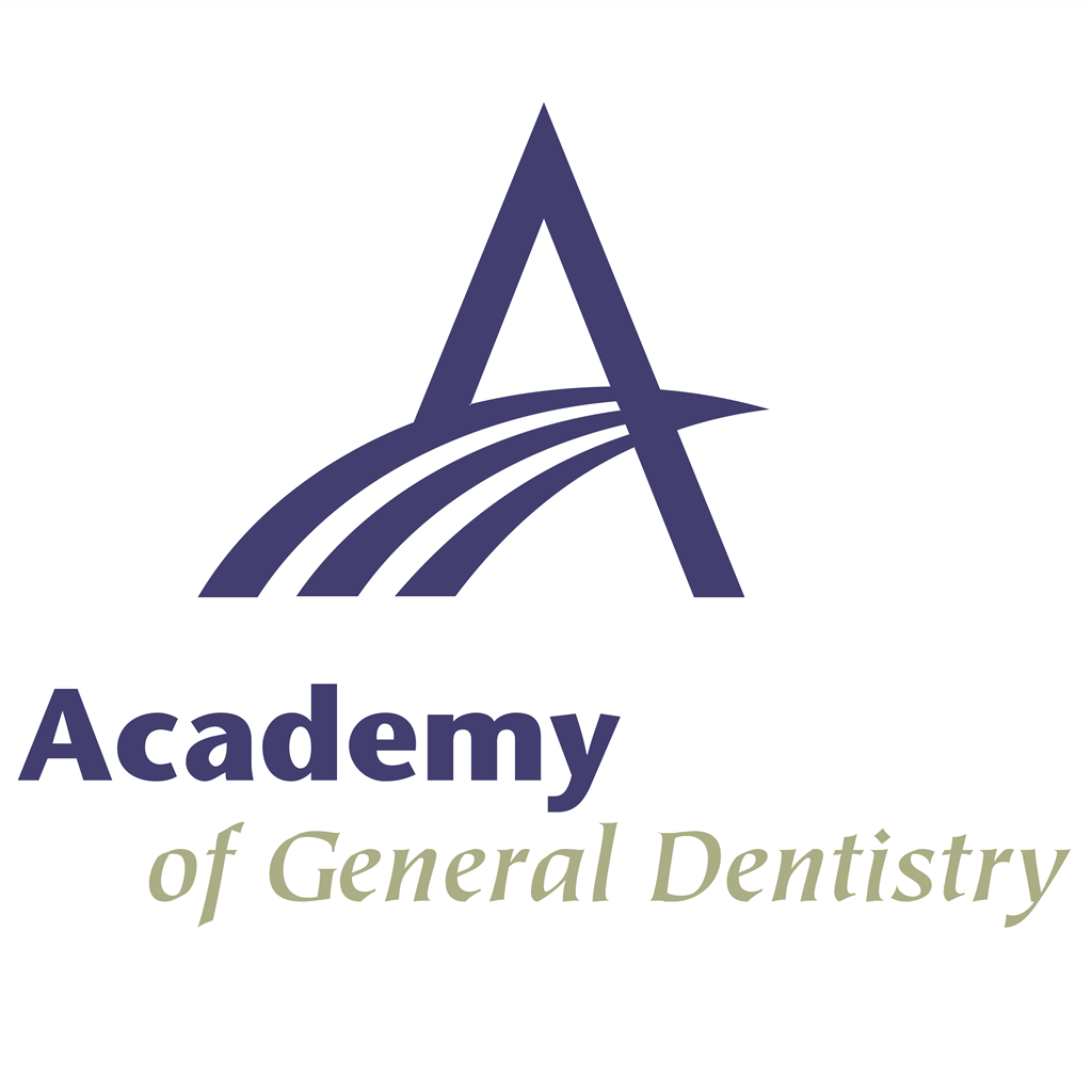 Academy of General Dentistry logotype, transparent .png, medium, large