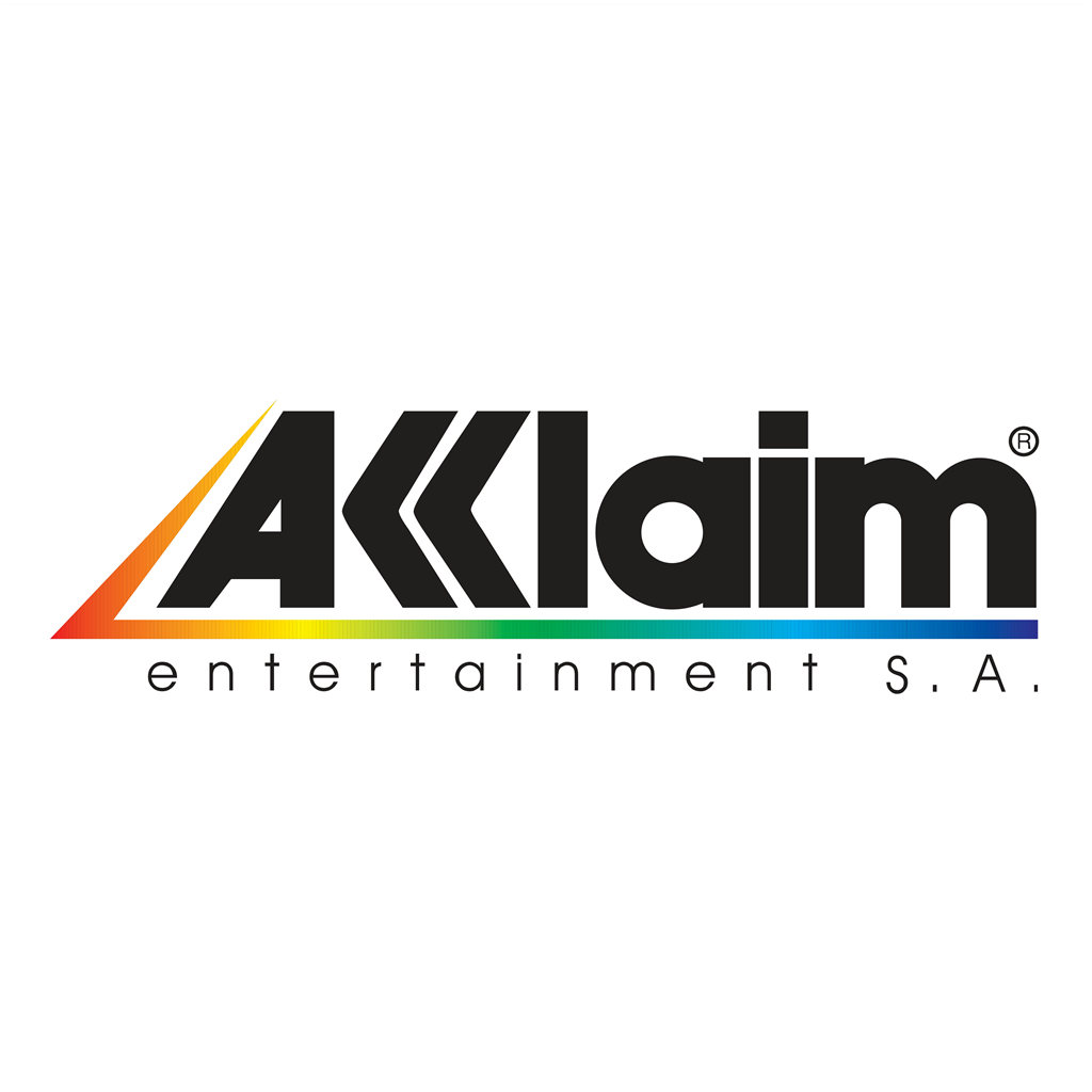 Acclaim Entertainment logotype, transparent .png, medium, large