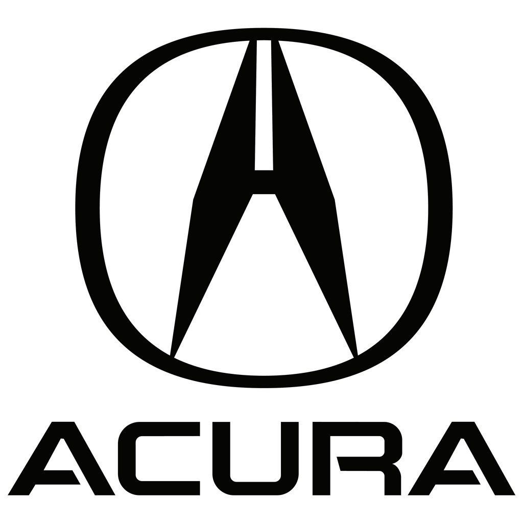 Acura logotype, transparent .png, medium, large