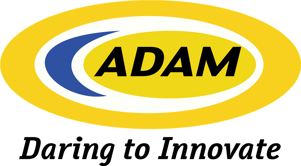 Adam Motor Company logotype, transparent .png, medium, large