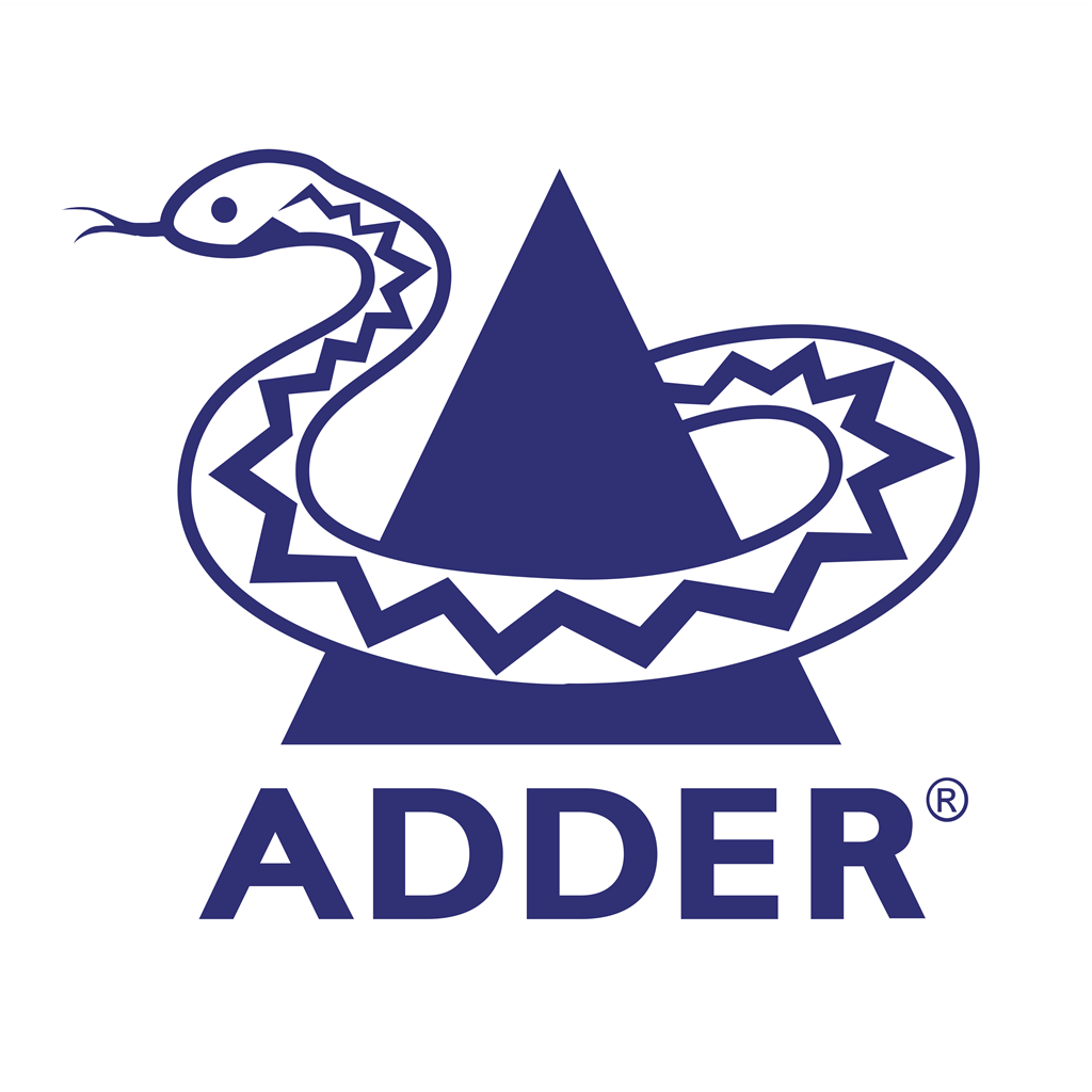 ADDER Technology logotype, transparent .png, medium, large