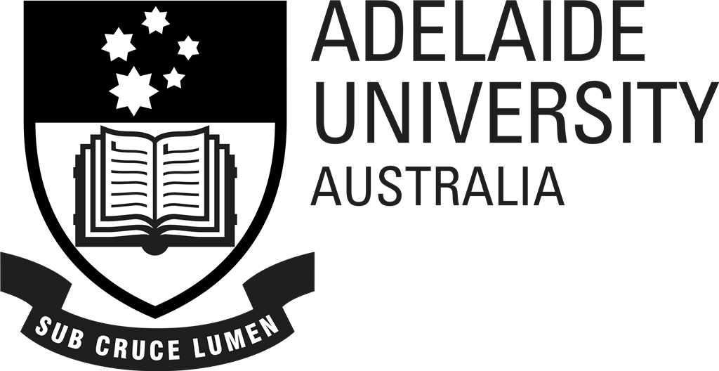 Adelaide University logotype, transparent .png, medium, large