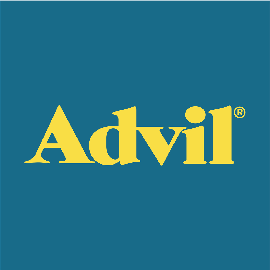 Advil logotype, transparent .png, medium, large