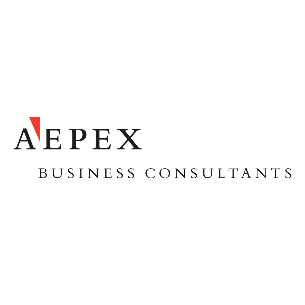 Aepex Business Consultants logotype, transparent .png, medium, large