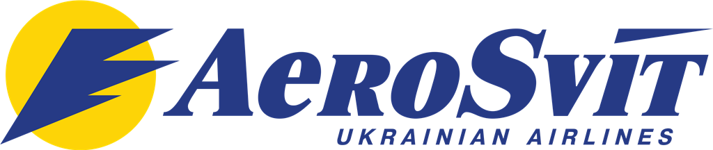 Aerosvit Airlines logotype, transparent .png, medium, large