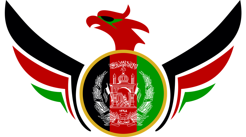 Afghanistan logotype, transparent .png, medium, large