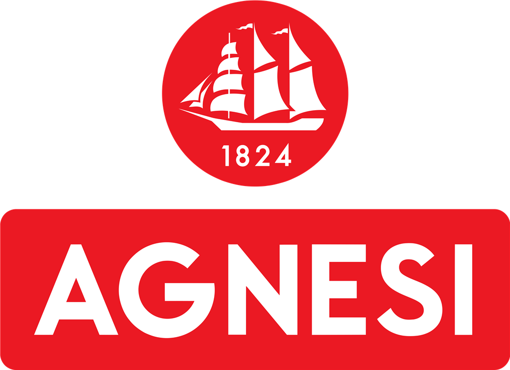 Agnesi logotype, transparent .png, medium, large