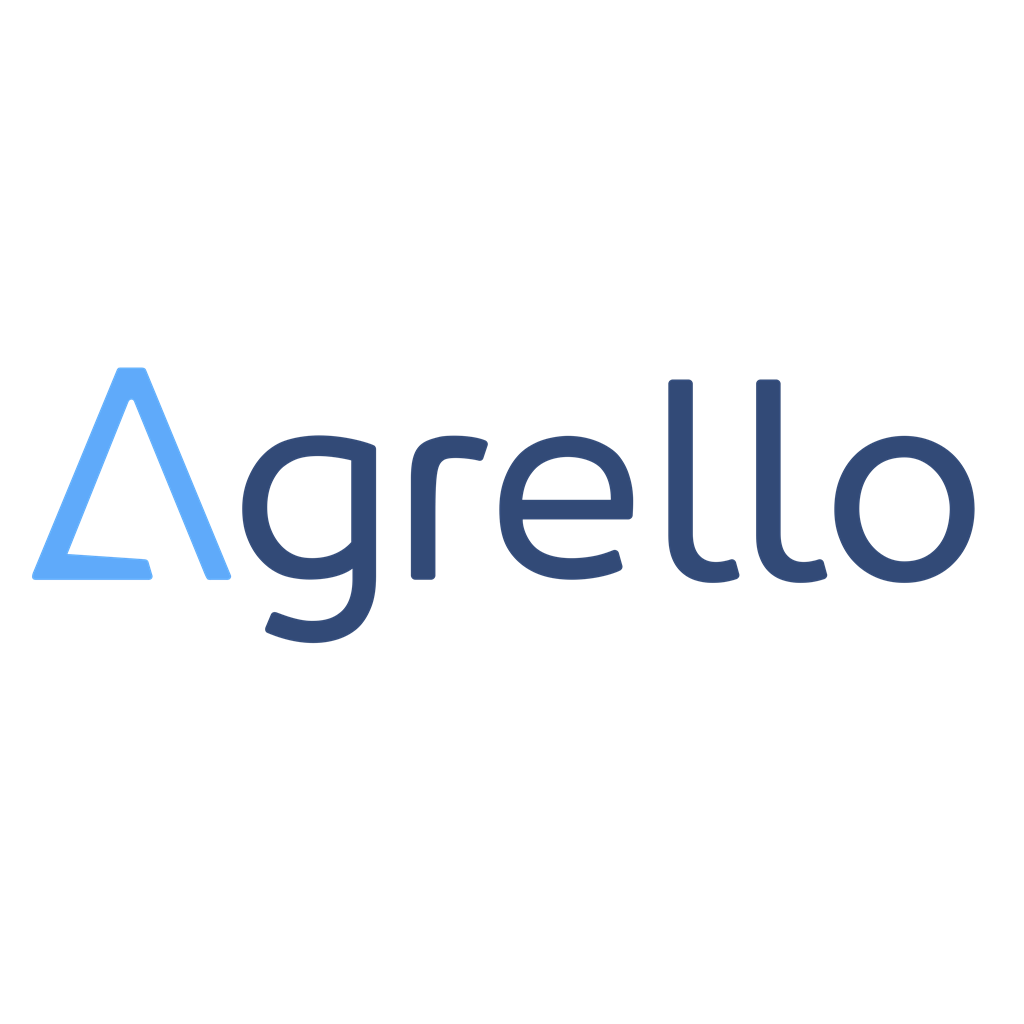 Agrello logotype, transparent .png, medium, large