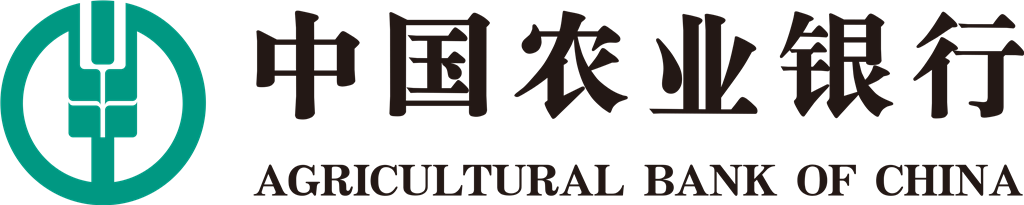 Agricultural Bank of China logotype, transparent .png, medium, large