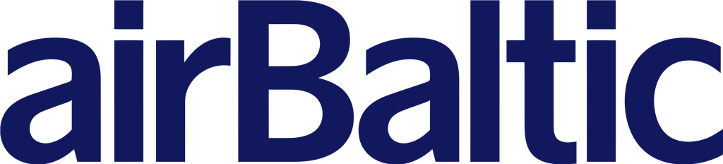 Air Baltic logotype, transparent .png, medium, large