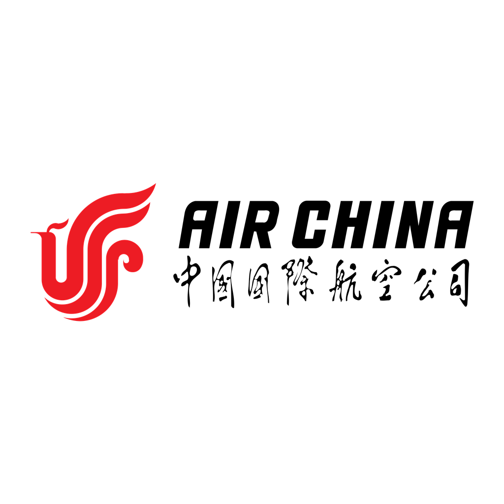 Air China logotype, transparent .png, medium, large