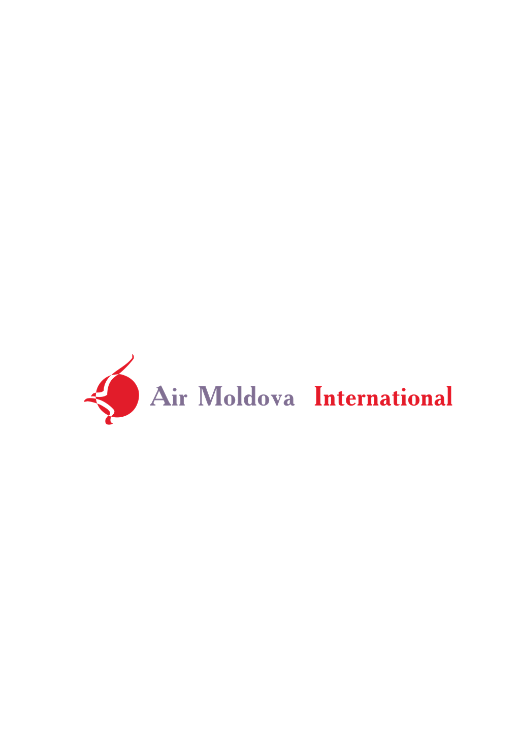 Air Moldova logotype, transparent .png, medium, large