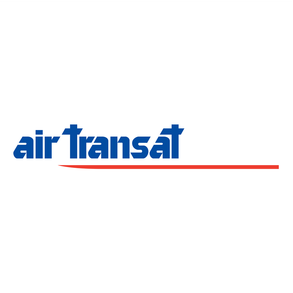 Air Transat logotype, transparent .png, medium, large