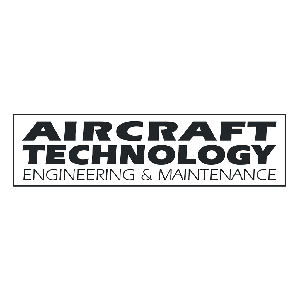 Aircraft Technology logotype, transparent .png, medium, large