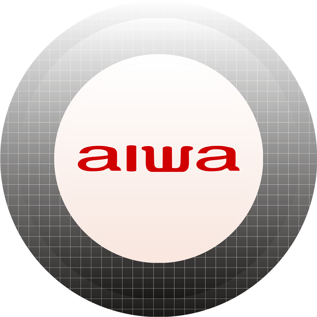 Aiwa logotype, transparent .png, medium, large