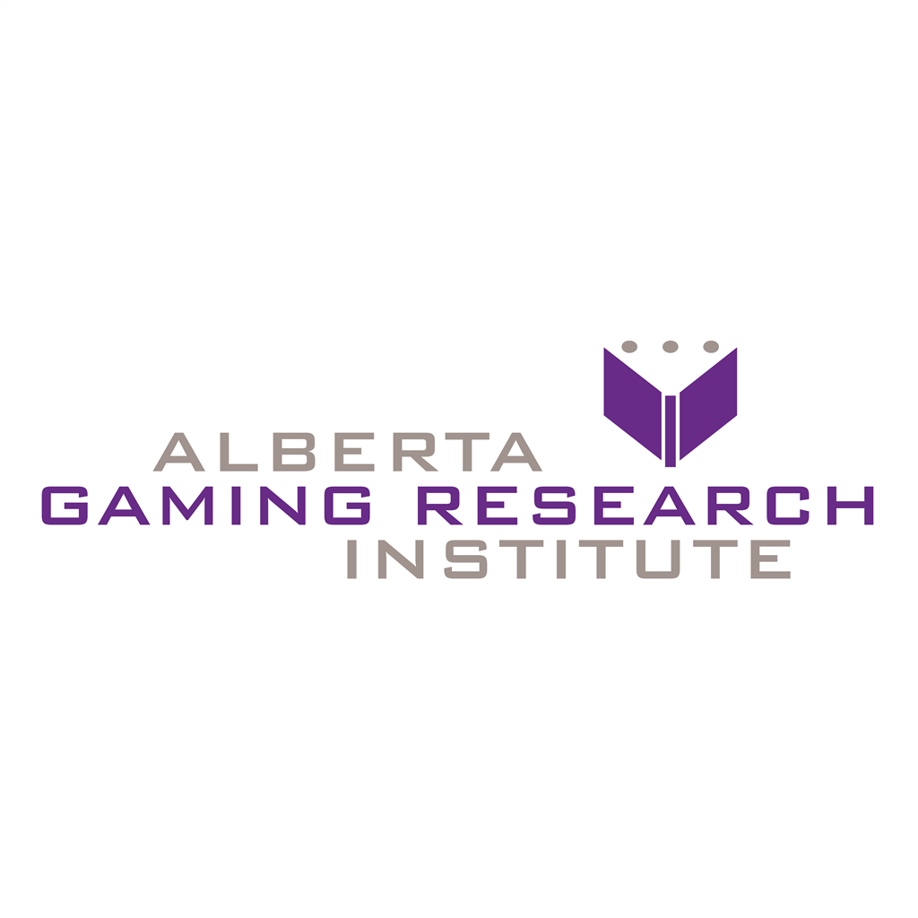 Alberta Gaming Research Institute logotype, transparent .png, medium, large
