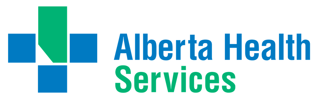 Alberta Health Services logotype, transparent .png, medium, large
