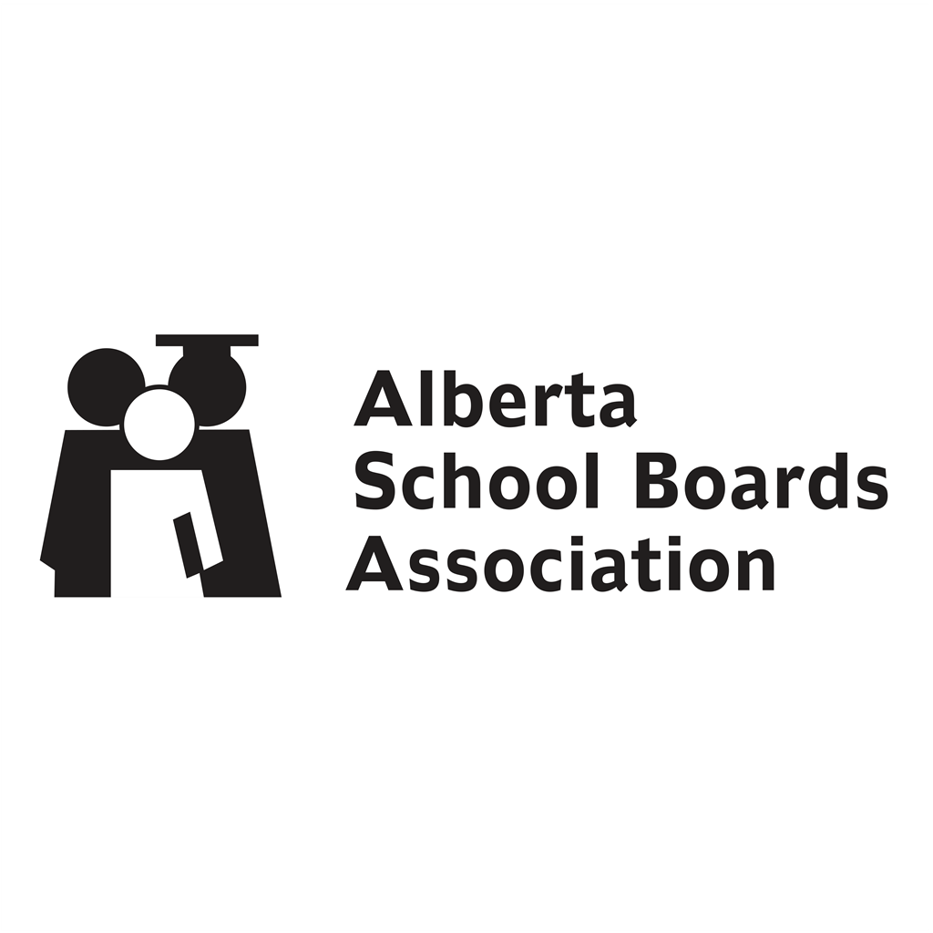 Alberta School Boards Association logotype, transparent .png, medium, large