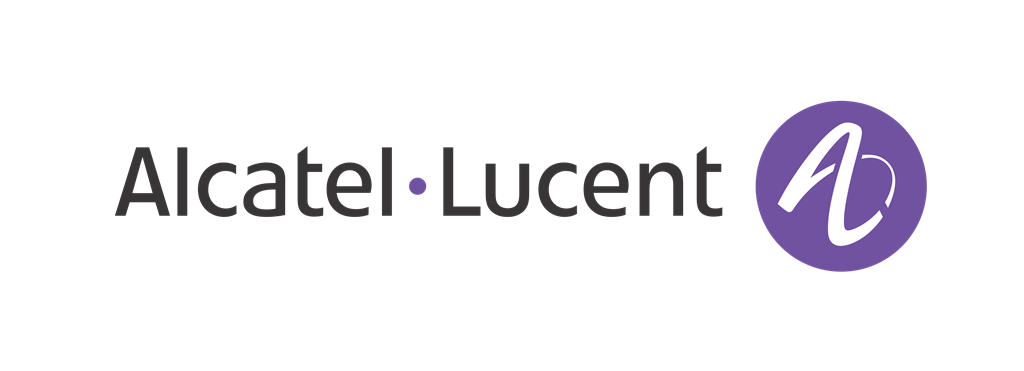 Alcatel-Lucent logotype, transparent .png, medium, large