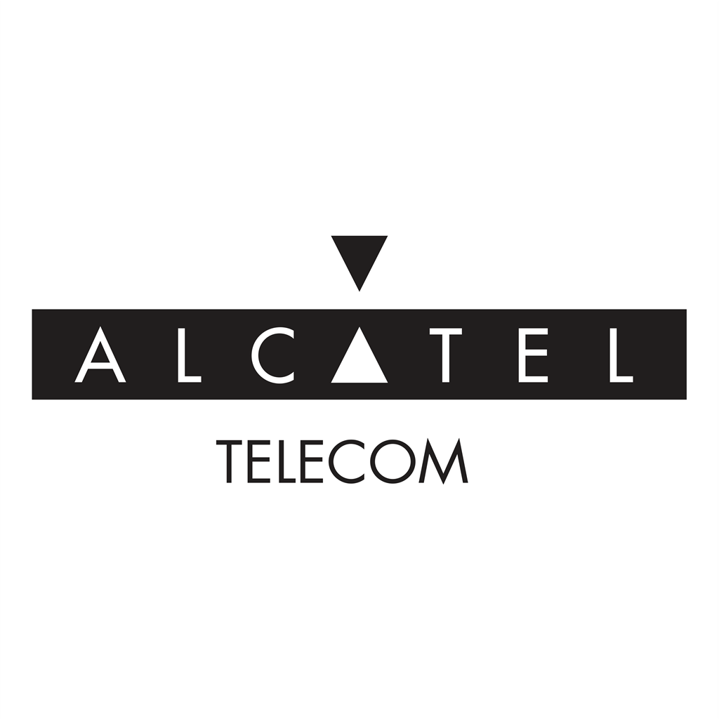 Alcatel Telecom logotype, transparent .png, medium, large