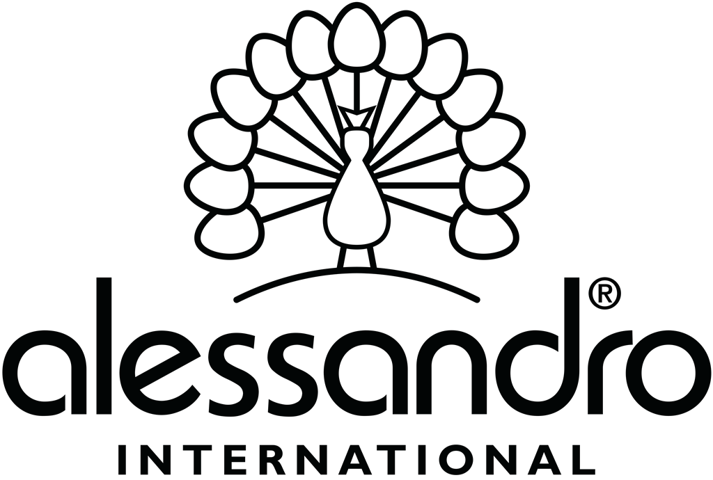 Alessandro International logotype, transparent .png, medium, large