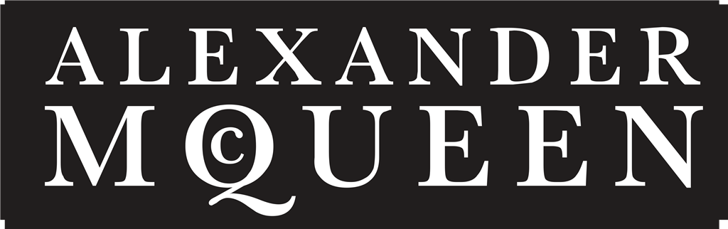 Alexander McQueen logotype, transparent .png, medium, large
