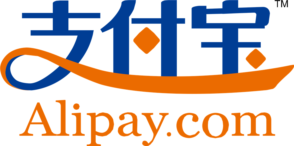 Alipay logotype, transparent .png, medium, large