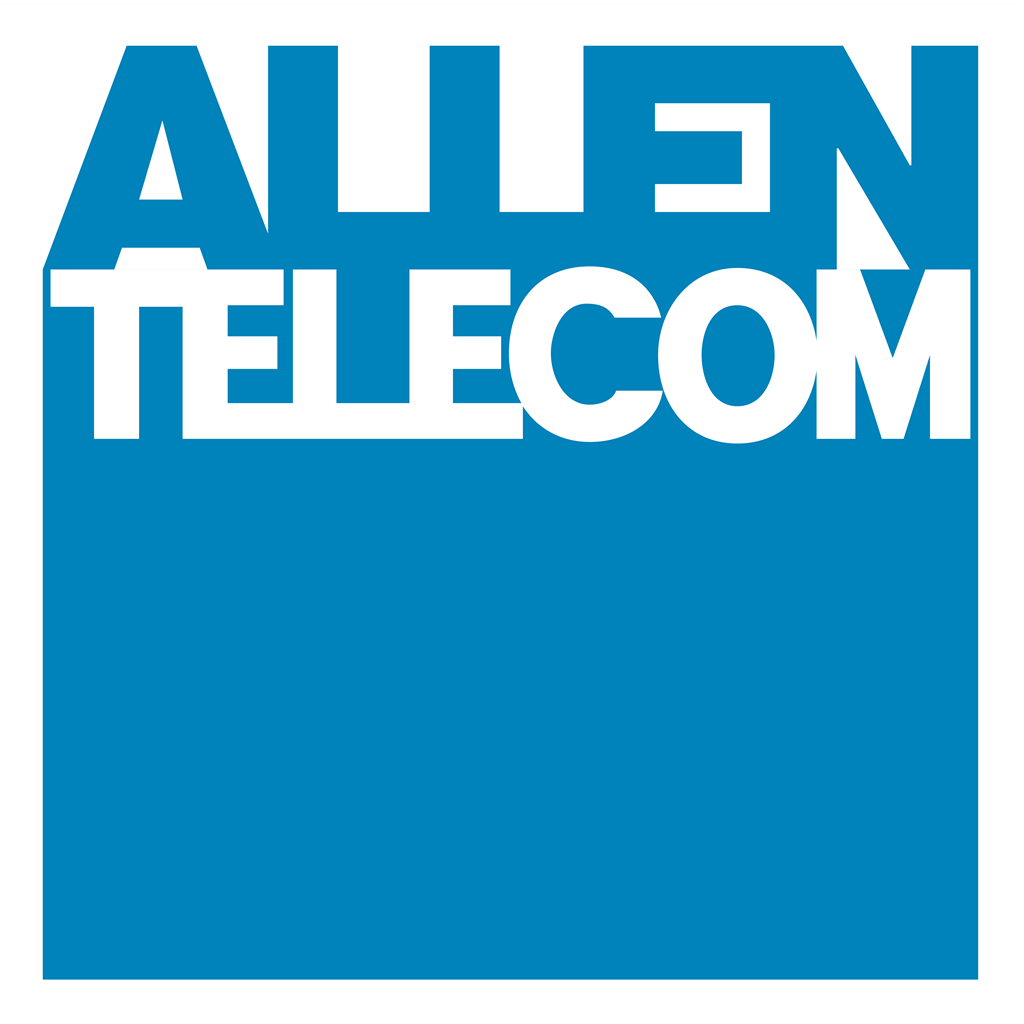 Allen Telecom logotype, transparent .png, medium, large