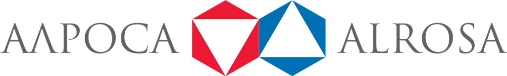 ALROSA logotype, transparent .png, medium, large