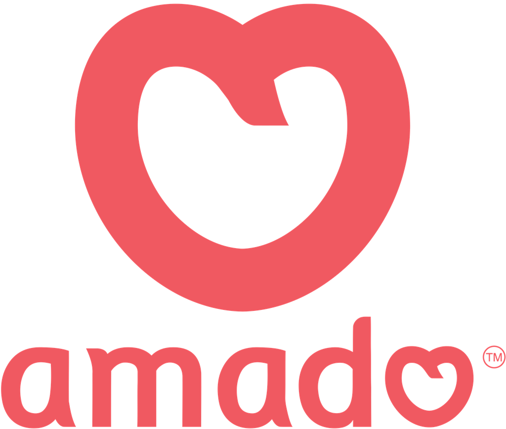 Amado logotype, transparent .png, medium, large