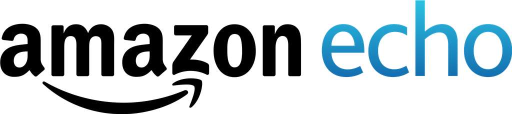 Amazon Echo logotype, transparent .png, medium, large