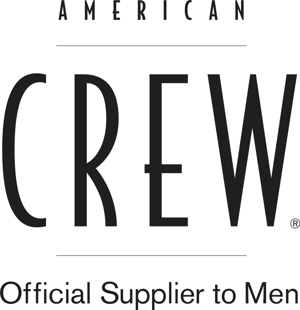 American Crew logotype, transparent .png, medium, large