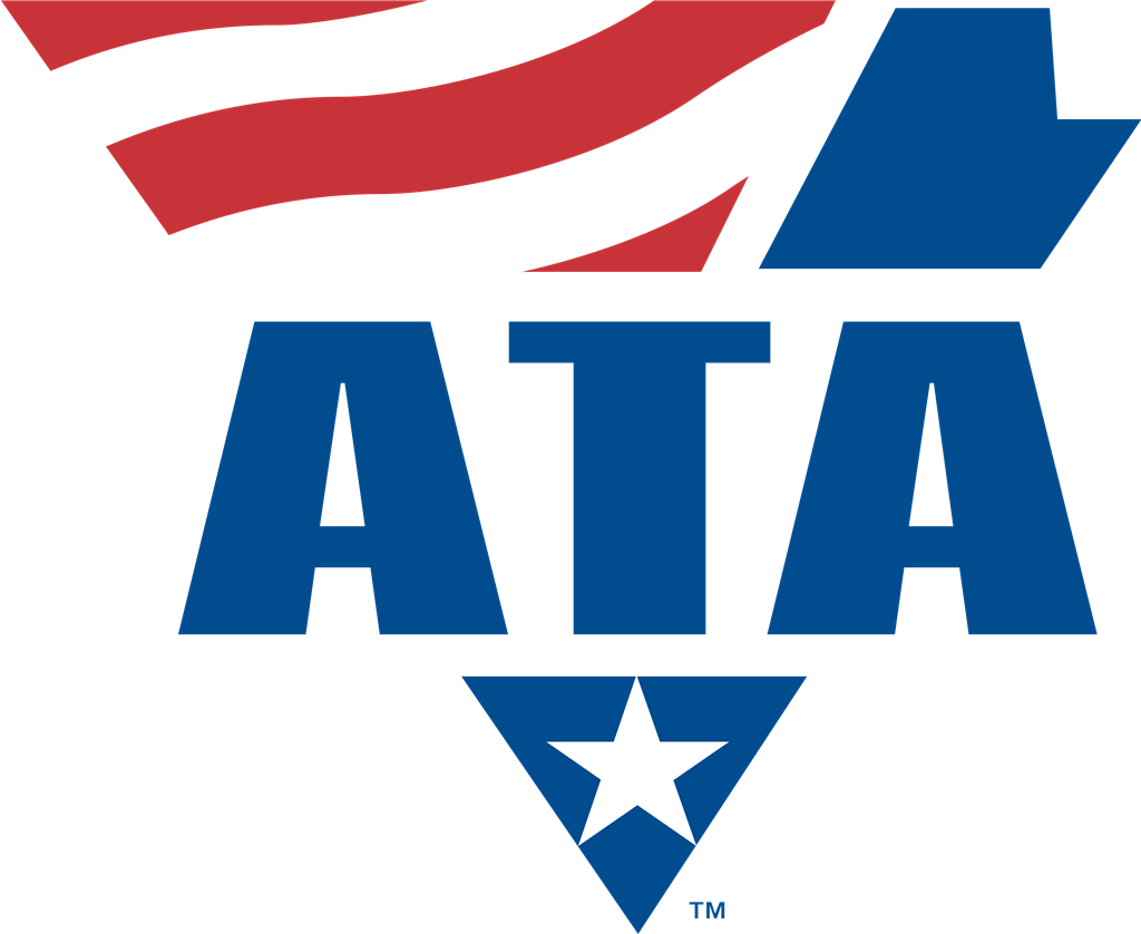 American Trucking Association logotype, transparent .png, medium, large