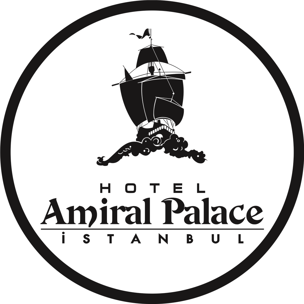 Amiral Palace Hotel logotype, transparent .png, medium, large