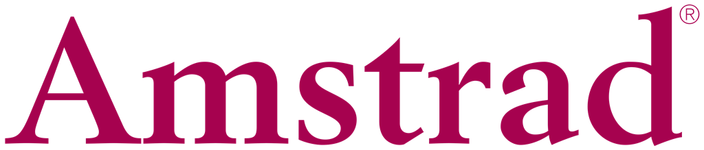 Amstrad logotype, transparent .png, medium, large