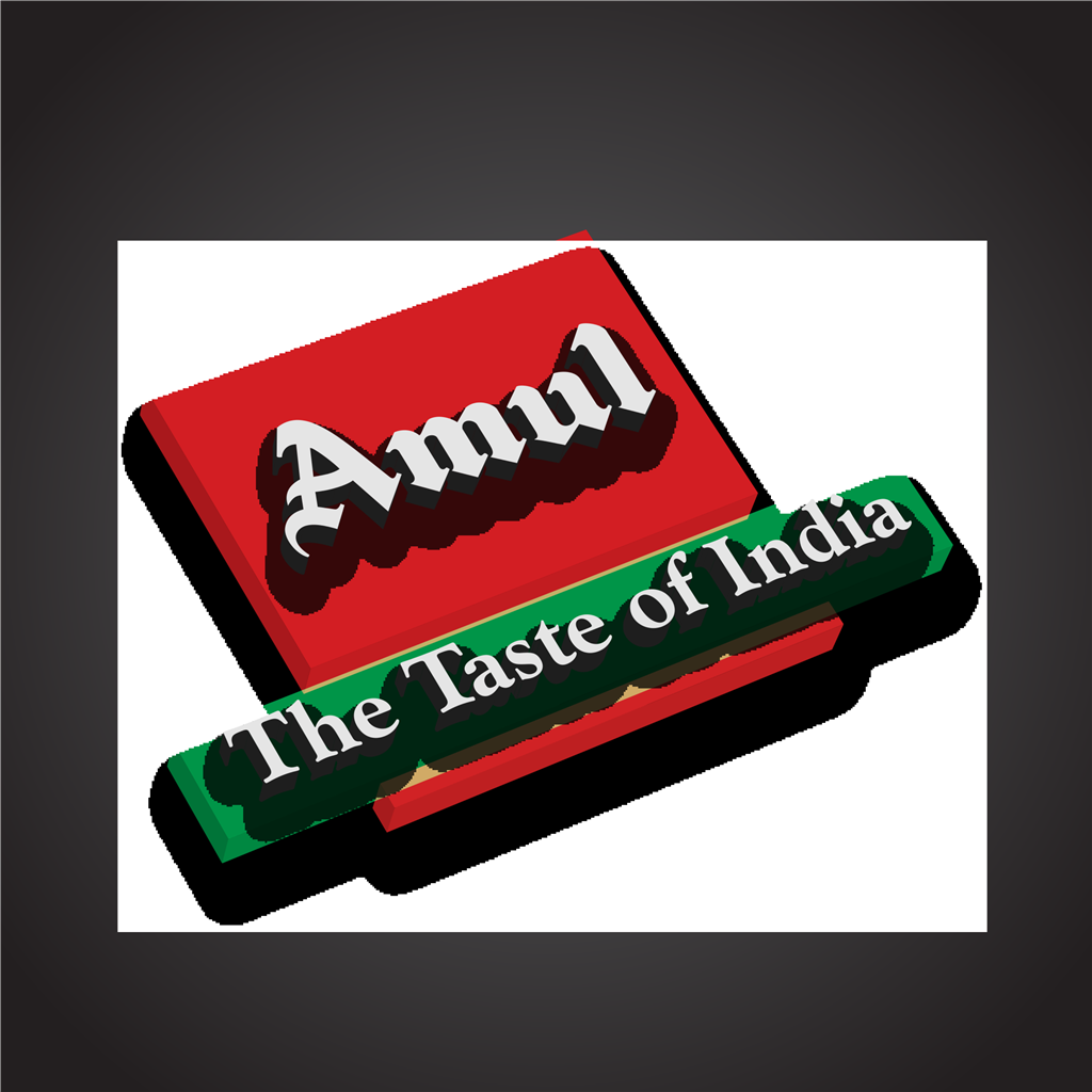 Amul logotype, transparent .png, medium, large