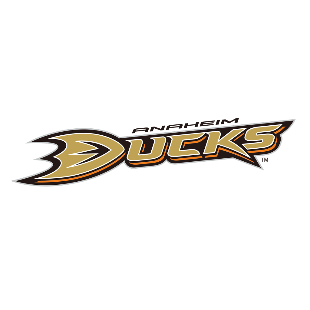 Anaheim Ducks logotype, transparent .png, medium, large