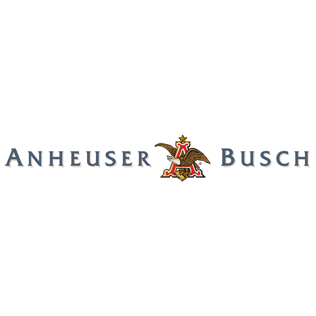 Anheuser Busch logotype, transparent .png, medium, large