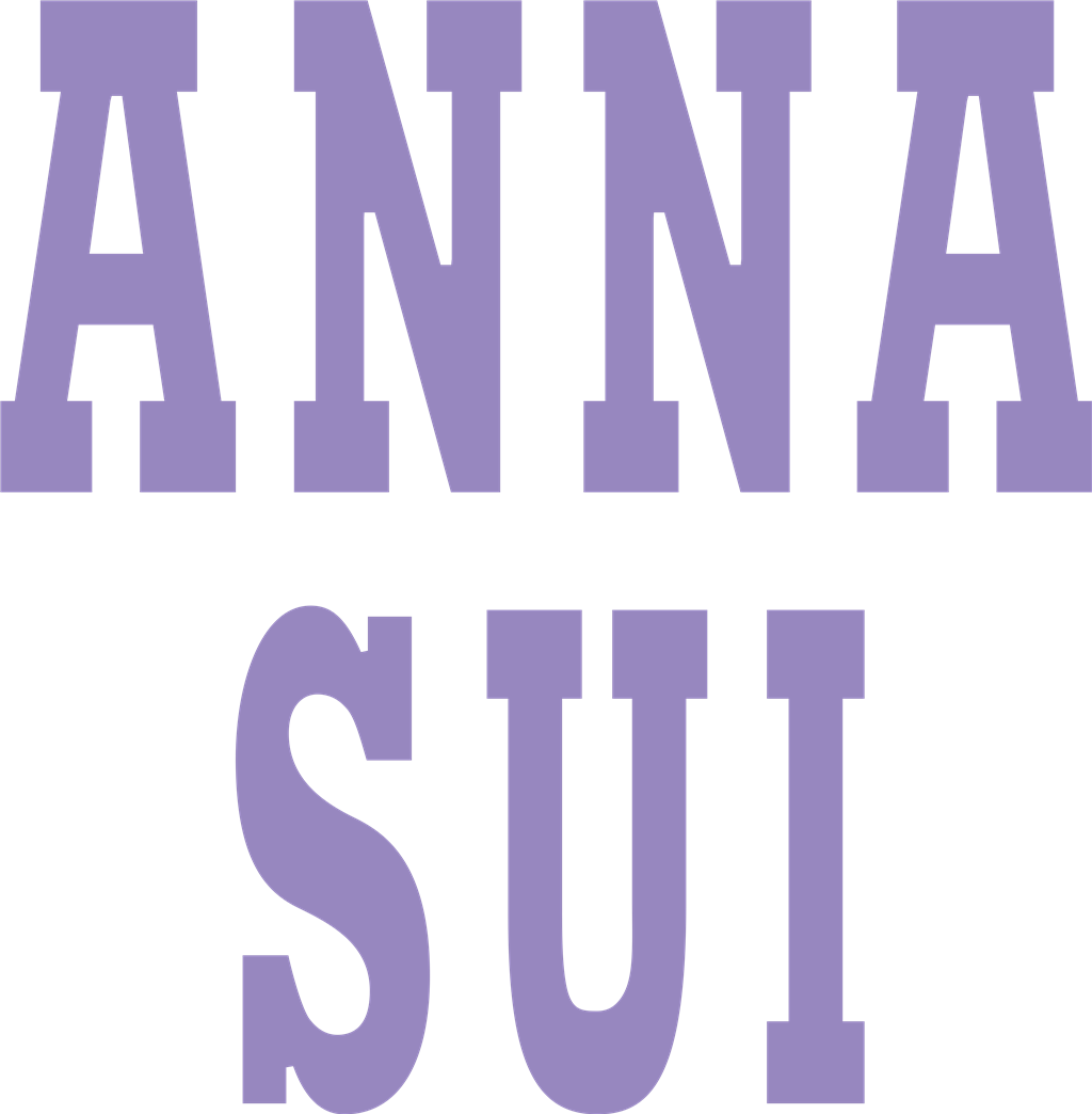 Anna Sui logotype, transparent .png, medium, large