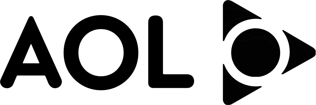 AOL logotype, transparent .png, medium, large