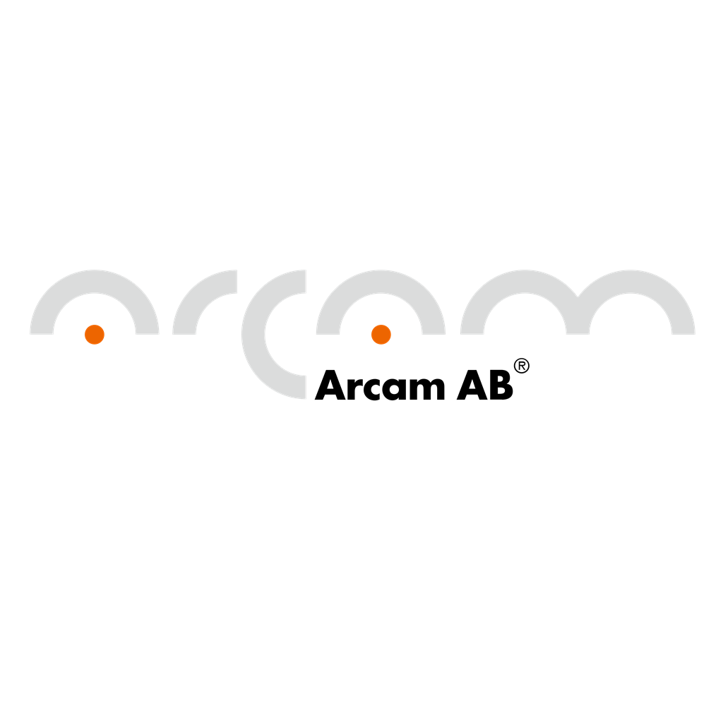 Arcam AB logotype, transparent .png, medium, large