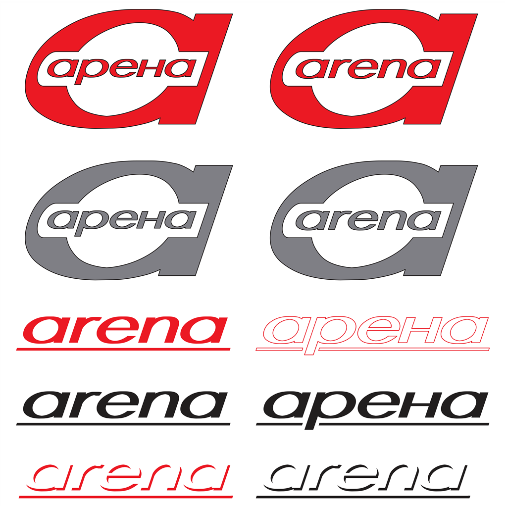 Arena logotype, transparent .png, medium, large