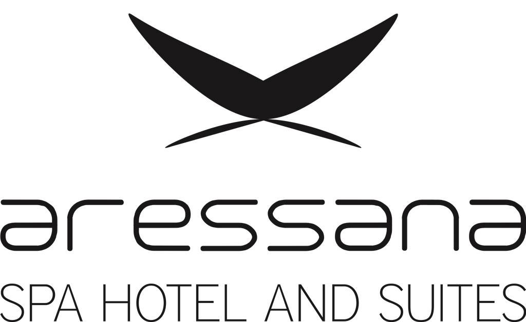 Aressana Spa Hotel and Suites logotype, transparent .png, medium, large
