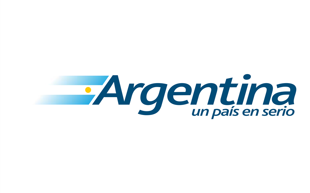 Argentina logotype, transparent .png, medium, large